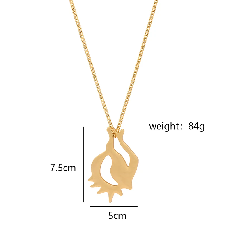 Irregular Pendant Sweater Chain