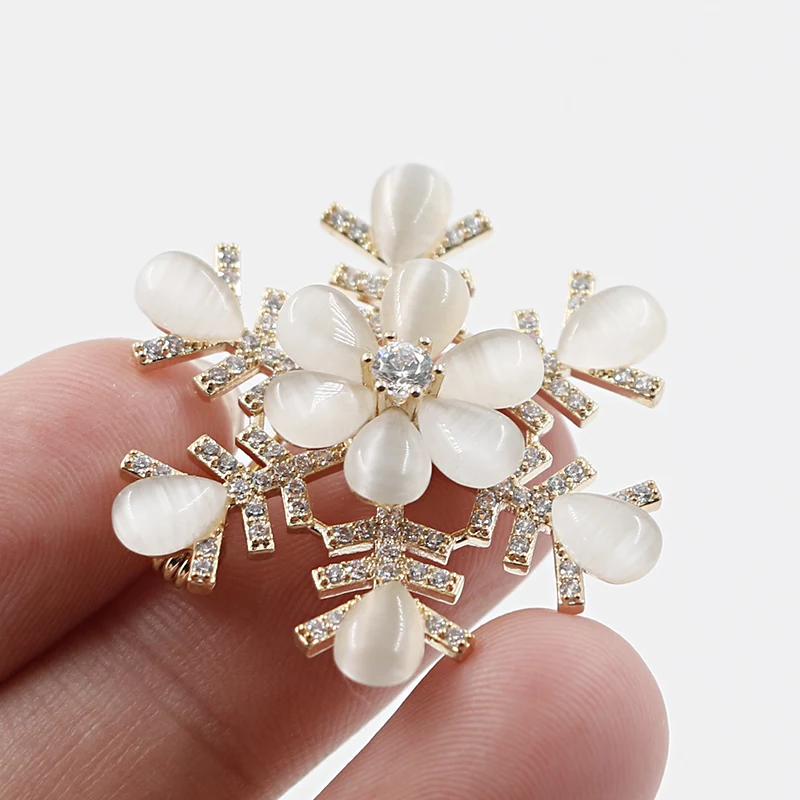Snowflake Brooch