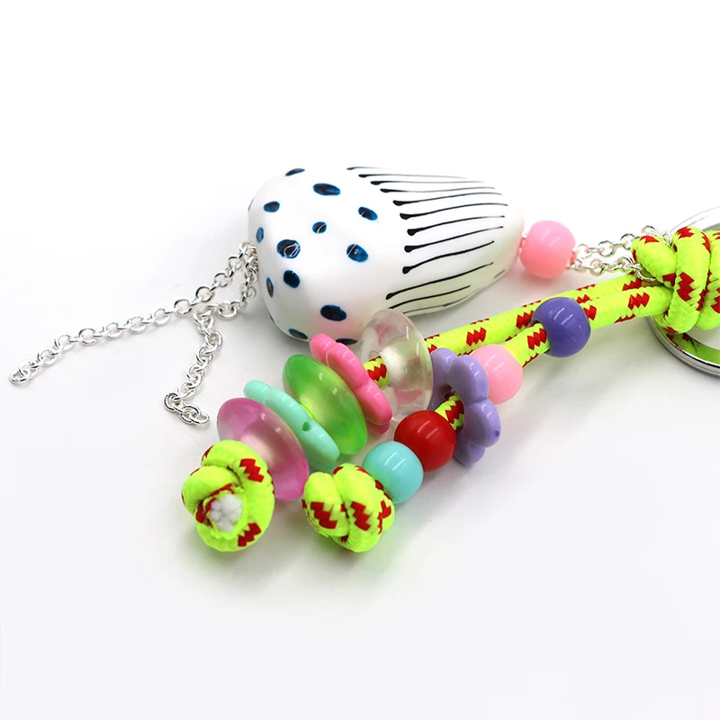 Jellyfish keychain