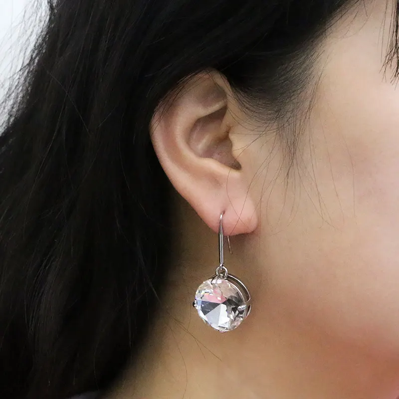 Single Big Diamond Earring