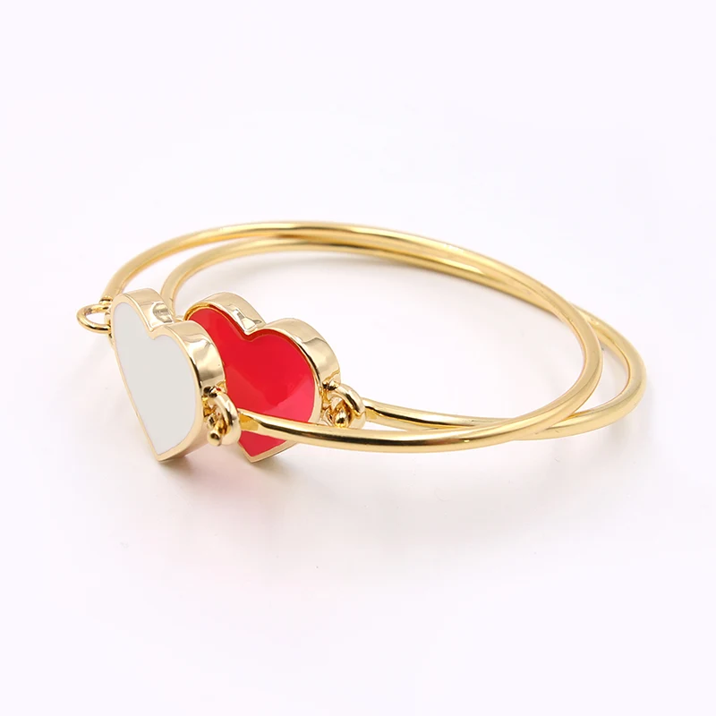 Βραχιόλι Red Senamel Hearts